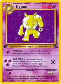 Hypno (23) (23) 023  - Unlimited Fossil - Rare