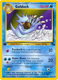 Golduck 035  - Unlimited Fossil - Uncommon