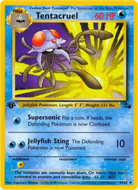 Tentacruel (044/62) [Fossil] 1st Edition - Uncommon