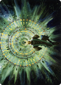 Verdant Mastery Art Card -  (Borderless) (ASSTX-019) - Strixhaven Art Series