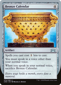 Bronze Calendar [Unsanctioned]
