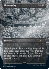 Doomsday (Borderless Etched Foil) [Secret Lair Drop Series]