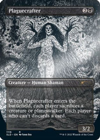 Plaguecrafter (Borderless) (Foil Etched) -  Foil (SLD-1116) - Secret Lair Drop Series