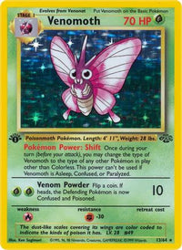Venomoth (013/64) [Jungle] Unlimited Holofoil - Holo Rare