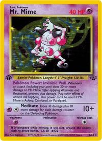 Mr. Mime (006/64) [Jungle] 1st Edition Holofoil - Holo Rare