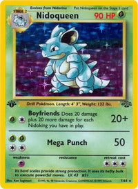 Nidoqueen (7) (7) 007  Jungle - Holo Rare