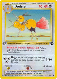Dodrio (034/64) [Jungle] 1st Edition - Uncommon