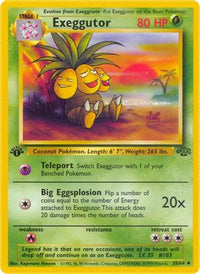 Exeggutor 035  - 1st Edition Jungle - Uncommon