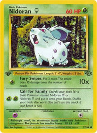 Nidoran F (057/64) [Jungle] 1st Edition - Common
