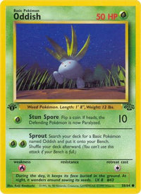 Oddish (058/64) [Jungle] 1st Edition - Common