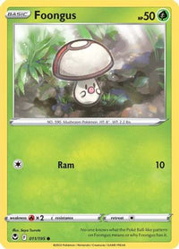 Foongus 011  SWSH12 Silver Tempest - Common