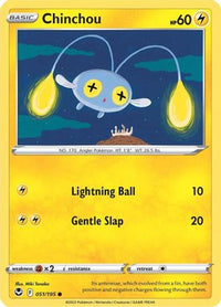 Chinchou 051  SWSH12 Silver Tempest - Common