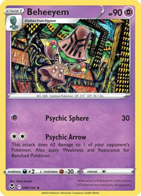 Beheeyem 080  SWSH12 Silver Tempest - Uncommon