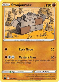 Stonjourner 101  SWSH12 Silver Tempest - Uncommon
