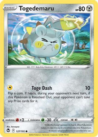 Togedemaru 127  SWSH12 Silver Tempest - Common