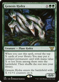 Genesis Hydra [Kamigawa: Neon Dynasty Commander]
