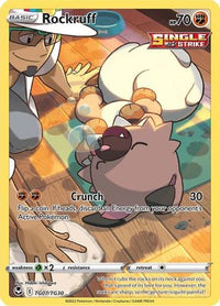 Rockruff TG07  - Holofoil SWSH12 Silver Tempest Trainer Gallery - Ultra Rare