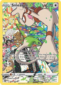 Smeargle TG10  - Holofoil SWSH12 Silver Tempest Trainer Gallery - Ultra Rare