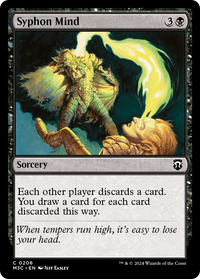 Syphon Mind -  Foil (M3C-206) - Modern Horizons 3 Commander