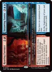 Roaring Furnace // Steaming Sauna (Promo Pack) [Duskmourn: House of Horror Promos]