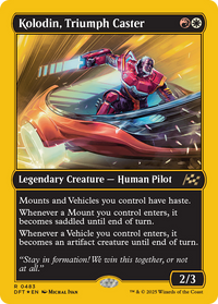 Kolodin, Triumph Caster -  Foil (DFT-483) - Aetherdrift