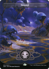 Swamp (237) (Planetary Space-ic Land) [Unfinity]
