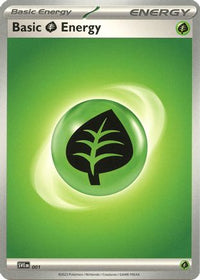 Basic Grass Energy 001  SVE Scarlet & Violet Energies - Common