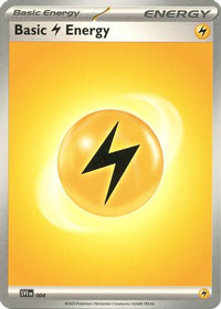 Basic Lightning Energy 004  SVE Scarlet & Violet Energies - Common