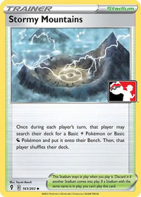 Stormy Mountains/203  Prize Pack Series Cards - Uncommon