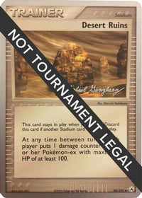 Desert Ruins - 2005 (Michael Gonzalez) 088  World Championship Decks - Uncommon