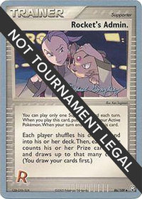 Rocket's Admin. - 2005 (Michael Gonzalez) 086  World Championship Decks - Uncommon