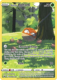 Hisuian Voltorb GG01  - Holofoil Crown Zenith Galarian Gallery - Ultra Rare