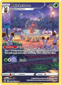 Kricketune GG02  - Holofoil Crown Zenith Galarian Gallery - Ultra Rare