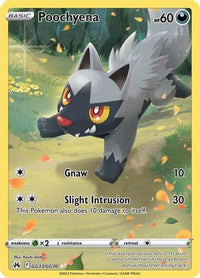 Poochyena GG33  - Holofoil Crown Zenith Galarian Gallery - Ultra Rare