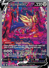 Zamazenta V GG54  - Holofoil Crown Zenith Galarian Gallery - Ultra Rare