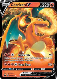 Charizard V 018  - Holofoil Crown Zenith - Ultra Rare
