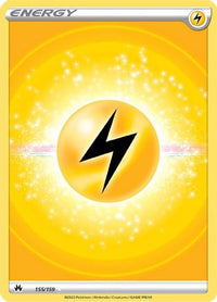 Lightning Energy (Texture Full Art) 155  - Holofoil Crown Zenith - Ultra Rare