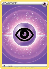 Psychic Energy (Texture Full Art) 156  - Holofoil Crown Zenith - Ultra Rare