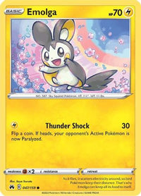 Emolga 047  Crown Zenith - Common