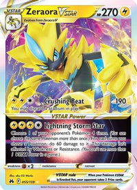Zeraora VSTAR 055  - Holofoil Crown Zenith - Ultra Rare