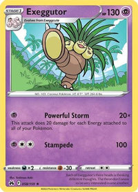 Exeggutor 058  Crown Zenith - Rare