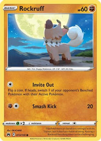 Rockruff 073  Crown Zenith - Common