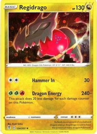 Regidrago (Cosmos Holo) 124/203  - Holofoil Miscellaneous Cards & Products - Holo Rare