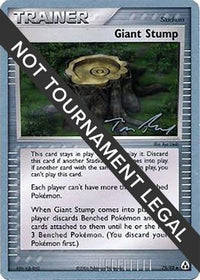 Giant Stump - 2007 (Tom Roos) 075  World Championship Decks - Uncommon
