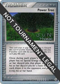 Power Tree - 2007 (Jun Hasebe) 076  World Championship Decks - Uncommon