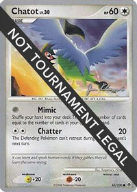 Chatot - 2008 (Jason Klaczynski) 055  World Championship Decks - Common