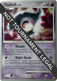 Duskull - 2008 (Jason Klaczynski) 080  World Championship Decks - Common