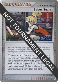 Bebe's Search - 2009 (Stephen Silvestro) 089  World Championship Decks - Uncommon