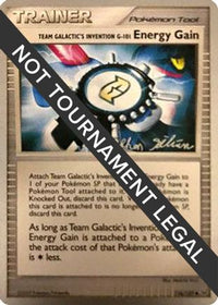 Team Galactic's Invention G-101 Energy Gain - 2009 (Stephen Silvestro) 116  World Championship Decks - Uncommon