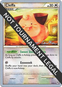 Cleffa - 2011 (Ross Cawthon) 024  World Championship Decks - Rare